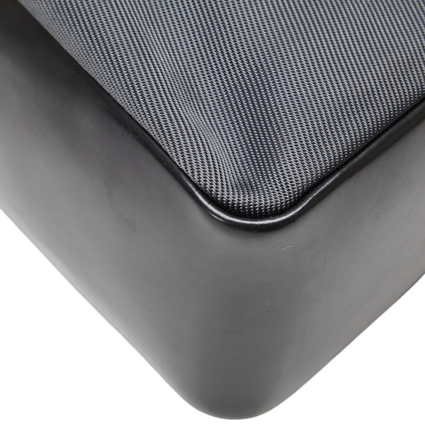 グッチ バンブー ハンドバッグ 000 1014 0575 グレー ブラック ナイロン レザー レディース GUCCI 【中古】