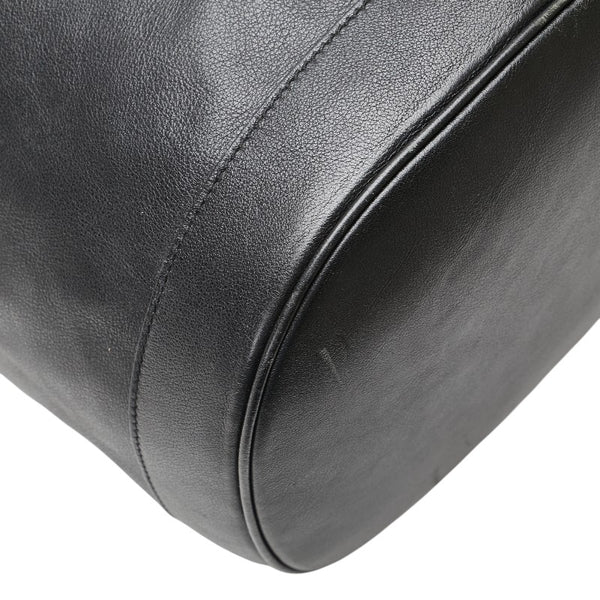 グッチ バンブー ショルダーバッグ ボディバッグ 003 2113 0037 ブラック レザー レディース GUCCI 【中古】