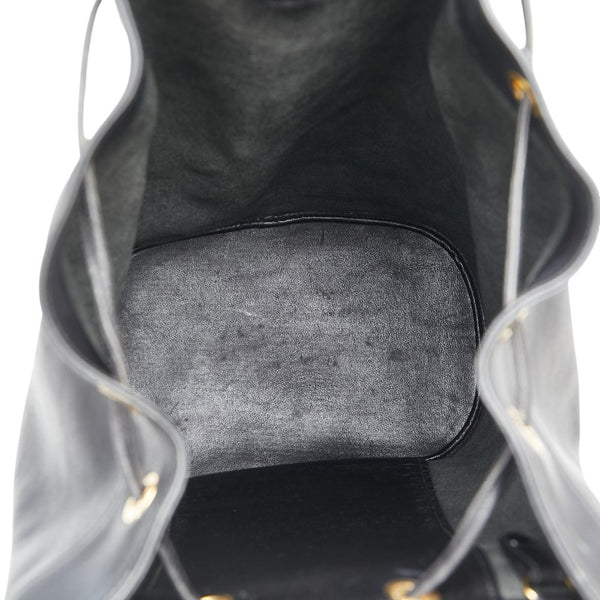 グッチ バンブー ショルダーバッグ ボディバッグ 003 2113 0037 ブラック レザー レディース GUCCI 【中古】