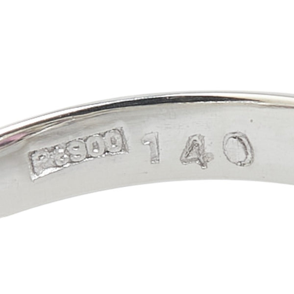 Pt900 プラチナ ピンクサファイア1.40ct ダイヤ0.36ct リング 指輪 レディース 7.5号 【中古】