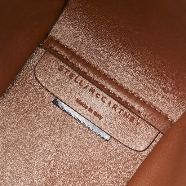 ステラマッカートニー ハンドバッグ ショルダーバッグ 2WAY 513860 ブラウン アイボリー パイル フェイクレザー レディース Stella McCartney 【中古】