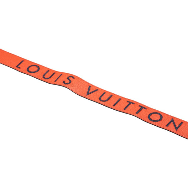 ルイ ヴィトン ロゴ ショルダーストラップ ボルケーノオレンジ シルバー金具 トリヨンレザー レディース LOUIS VUITTON 【中古】