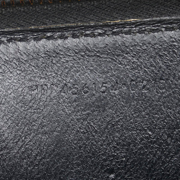 サンローラン コインケース パスケース フラグメントケース ブラック レザー レディース SAINT LAURENT 【中古】