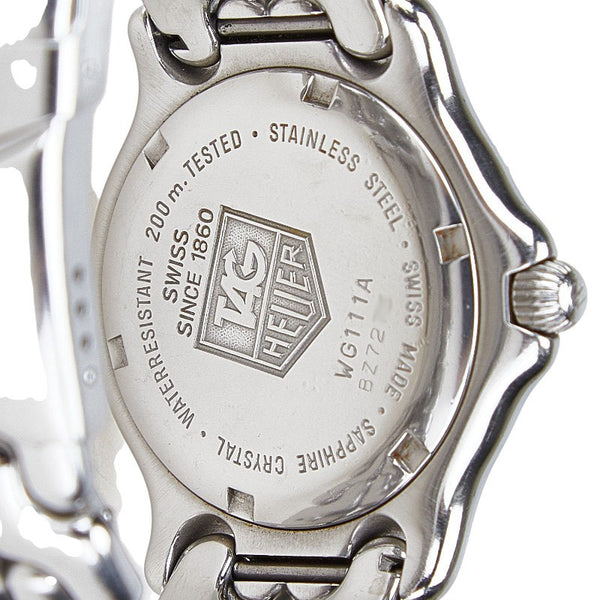 タグホイヤー セル 腕時計 WG111A クオーツ ネイビー文字盤 ステンレススチール メンズ TAG HEUER 【中古】