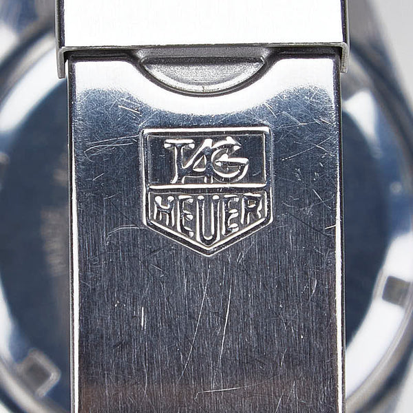 タグホイヤー 1000シリーズ 腕時計 980.020N クオーツ ブラック文字盤 ステンレススチール メッキ メンズ TAG HEUER 【中古】