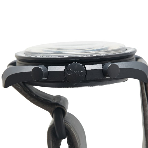 オメガ ×スウォッチ ムーンスウォッチ MISSION TO MERCURY 腕時計 SO33A100 クオーツ グレー文字盤 セラミック ナイロン メンズ OMEGA 【中古】