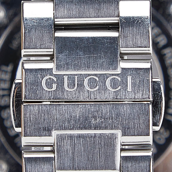 グッチ ダイブ 腕時計 136.3 クオーツ ネイビー文字盤 ステンレススチール メンズ GUCCI 【中古】