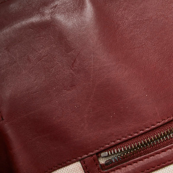 グッチ トートバッグ 269926 ボルドー ワインレッド レザー レディース GUCCI 【中古】