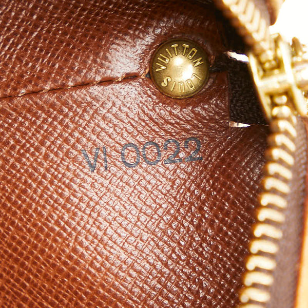 ルイ ヴィトン モノグラム ドルーオ 斜め掛け ショルダーバッグ M51290 ブラウン PVC レザー レディース LOUIS VUITTON 【中古】
