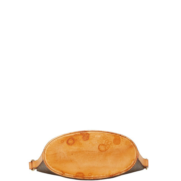 ルイ ヴィトン モノグラム ドルーオ 斜め掛け ショルダーバッグ M51290 ブラウン PVC レザー レディース LOUIS VUITTON 【中古】