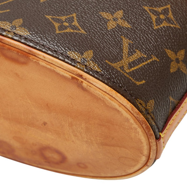 ルイ ヴィトン モノグラム ドルーオ 斜め掛け ショルダーバッグ M51290 ブラウン PVC レザー レディース LOUIS VUITTON 【中古】
