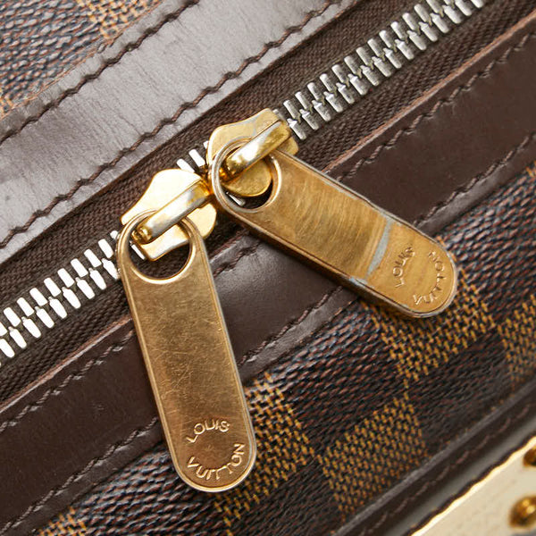 ルイ ヴィトン ダミエ バークレー ハンドバッグ N52000 ブラウン PVC レザー レディース LOUIS VUITTON 【中古】