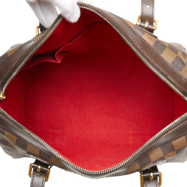 ルイ ヴィトン ダミエ バークレー ハンドバッグ N52000 ブラウン PVC レザー レディース LOUIS VUITTON 【中古】