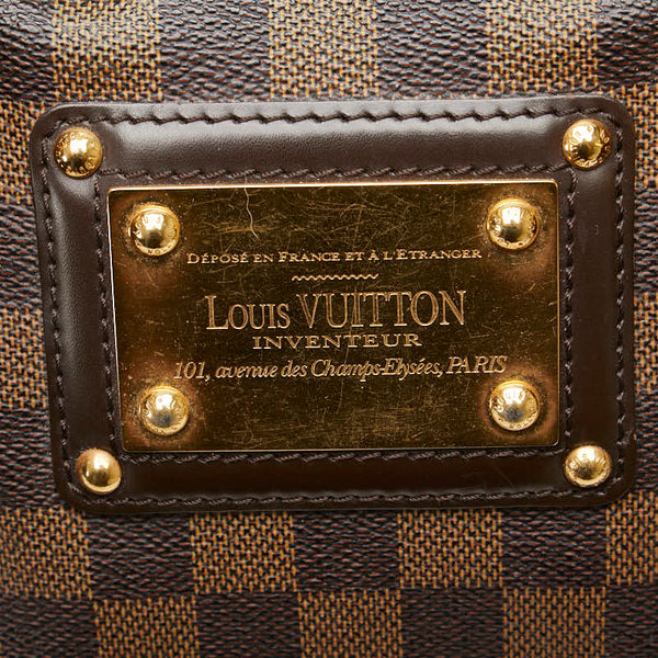 ルイ ヴィトン ダミエ バークレー ハンドバッグ N52000 ブラウン PVC レザー レディース LOUIS VUITTON 【中古】