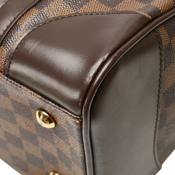 ルイ ヴィトン ダミエ バークレー ハンドバッグ N52000 ブラウン PVC レザー レディース LOUIS VUITTON 【中古】