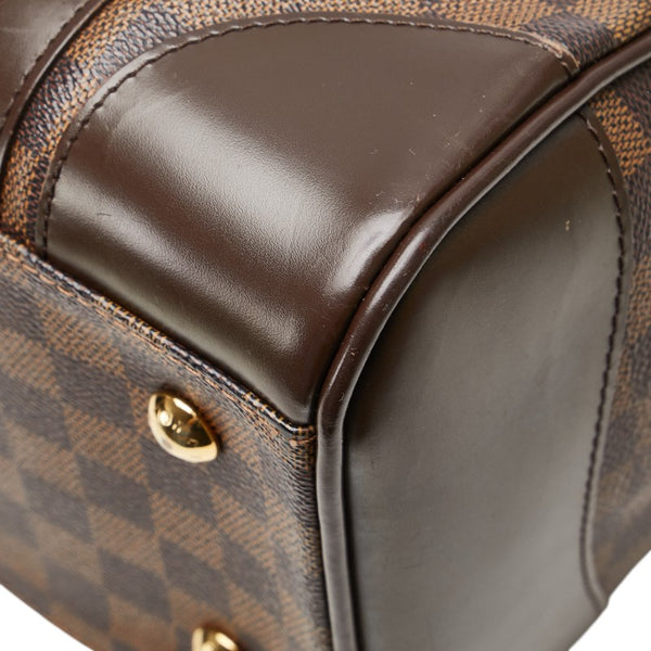 ルイ ヴィトン ダミエ バークレー ハンドバッグ N52000 ブラウン PVC レザー レディース LOUIS VUITTON 【中古】