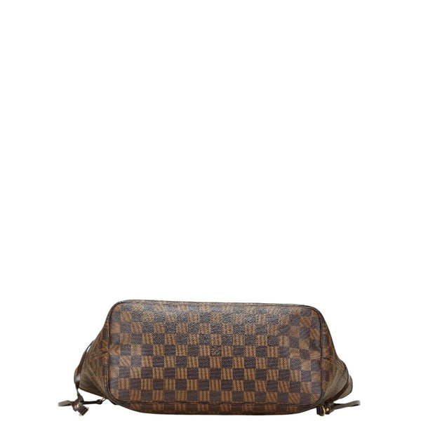 ルイ ヴィトン ダミエ ネヴァーフルMM ハンドバッグ トートバッグ N40599 ブラウン PVC レザー レディース LOUIS VUITTON 【中古】