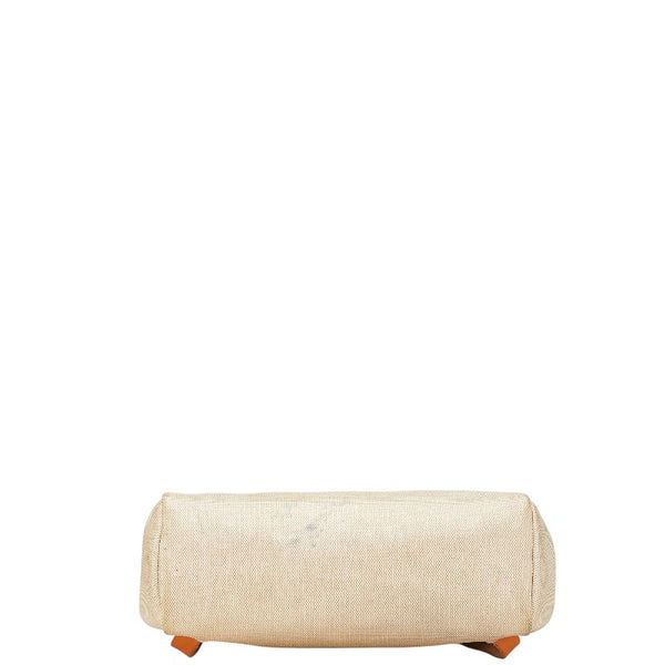 エルメス エールバッグ アドPM リュック バックパック ベージュ ブラウン トワルアッシュ レザー レディース HERMES 【中古】