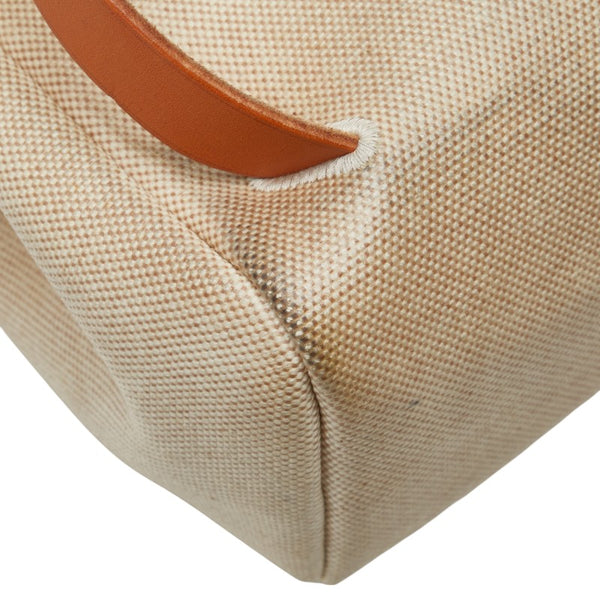 エルメス エールバッグ アドPM リュック バックパック ベージュ ブラウン トワルアッシュ レザー レディース HERMES 【中古】