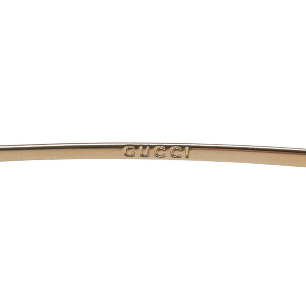 グッチ ラインストーン サングラス GG1784 ゴールド プラスチック レディース GUCCI 【中古】