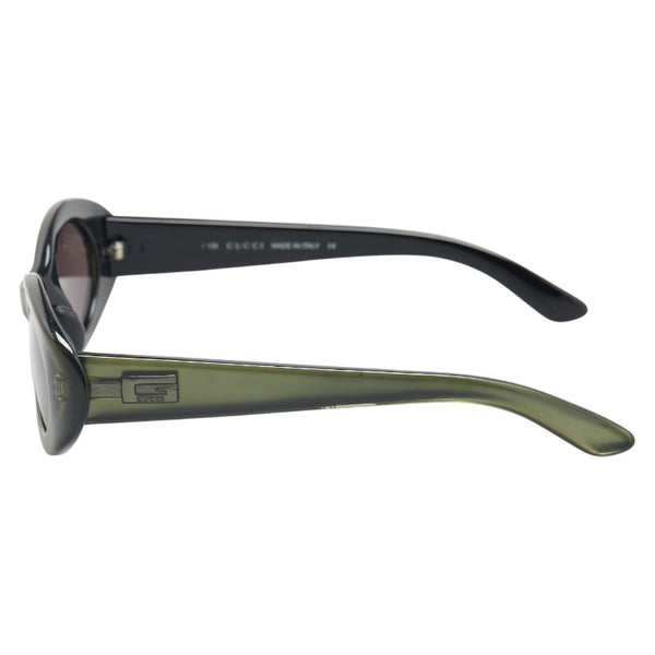 グッチ サングラス GG2438/S カーキ ブラック プラスチック レディース GUCCI 【中古】