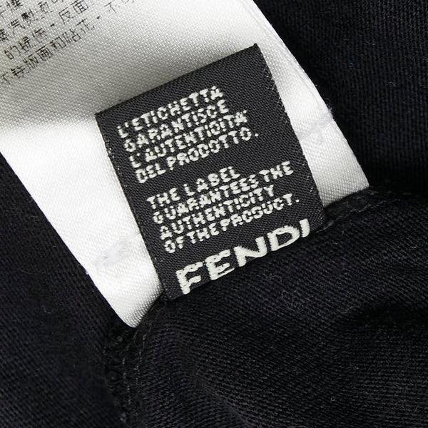 フェンディ LOVE 半袖Ｔシャツ サイズ:36 ブラック コットン レディース FENDI 【中古】