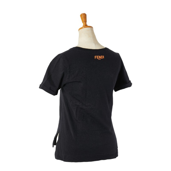 フェンディ LOVE 半袖Ｔシャツ サイズ:36 ブラック コットン レディース FENDI 【中古】