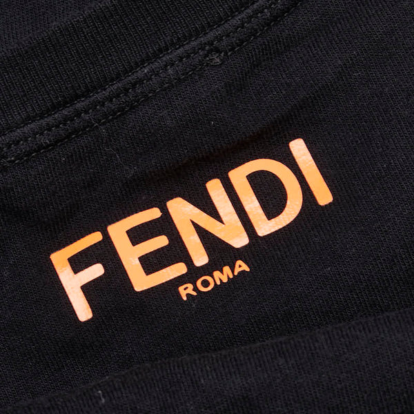 フェンディ LOVE 半袖Ｔシャツ サイズ:36 ブラック コットン レディース FENDI 【中古】