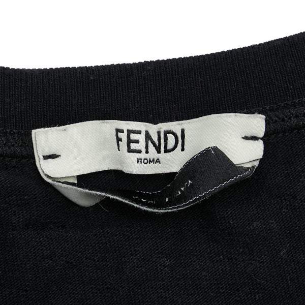 フェンディ LOVE 半袖Ｔシャツ サイズ:36 ブラック コットン レディース FENDI 【中古】