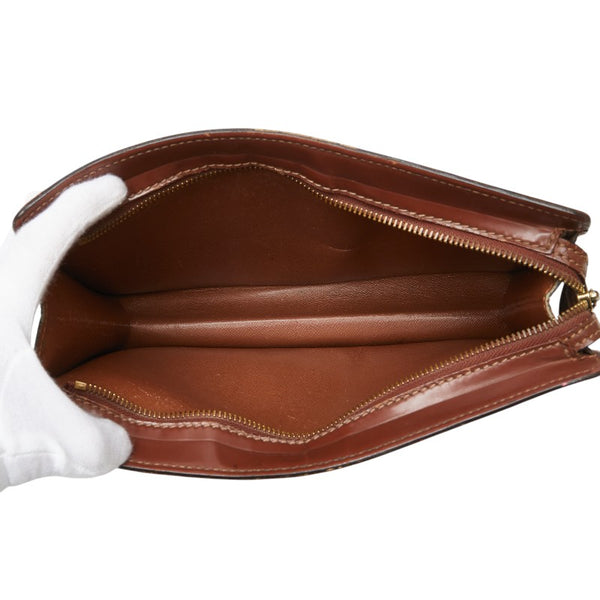 ルイ ヴィトン モノグラム ポシェット オム セカンドバッグ クラッチバッグ M51795 ブラウン PVC レザー メンズ LOUIS VUITTON 【中古】