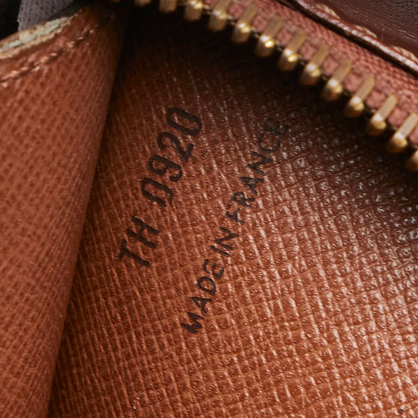 ルイ ヴィトン モノグラム ポシェット オム セカンドバッグ クラッチバッグ M51795 ブラウン PVC レザー メンズ LOUIS VUITTON 【中古】