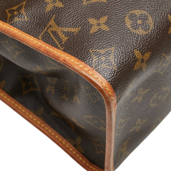 ルイ ヴィトン モノグラム ポパンクール オ ショルダーバッグ トートバッグ M40007 ブラウン PVC レザー レディース LOUIS VUITTON 【中古】