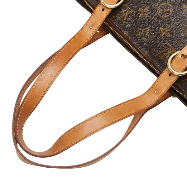 ルイ ヴィトン モノグラム ポパンクール オ ショルダーバッグ トートバッグ M40007 ブラウン PVC レザー レディース LOUIS VUITTON 【中古】