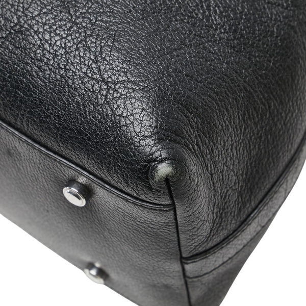 カルティエ マルチェロ ハンドバッグ ショルダーバッグ2WAY ブラック レザー レディース CARTIER 【中古】