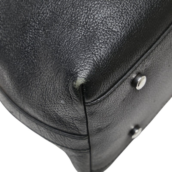 カルティエ マルチェロ ハンドバッグ ショルダーバッグ2WAY ブラック レザー レディース CARTIER 【中古】