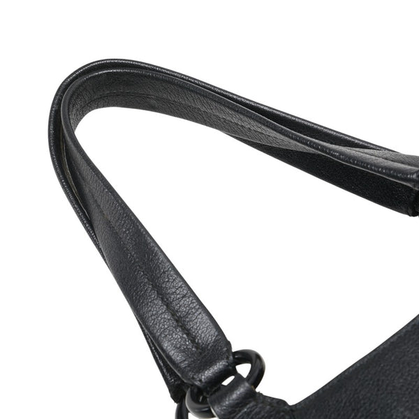 カルティエ マルチェロ ハンドバッグ ショルダーバッグ2WAY ブラック レザー レディース CARTIER 【中古】