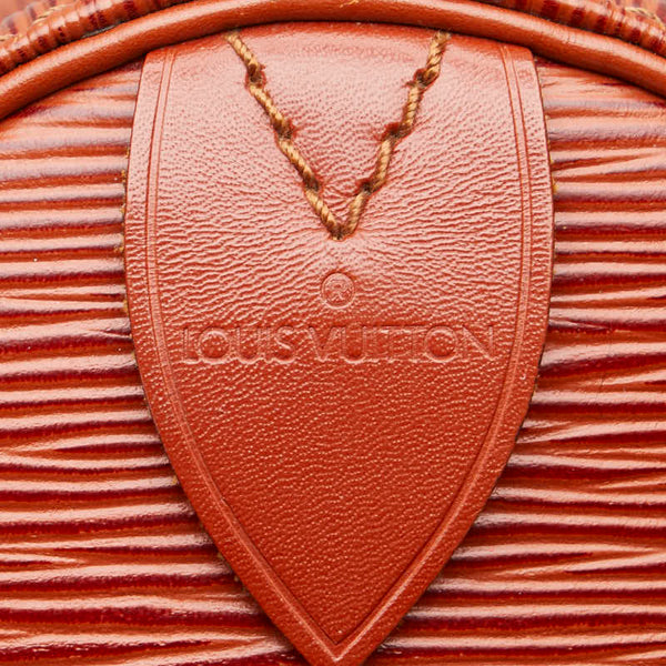 ルイ ヴィトン エピ キーポル45 ボストンバッグ M42978 ジパングゴールド ブラウン レザー レディース LOUIS VUITTON 【中古】