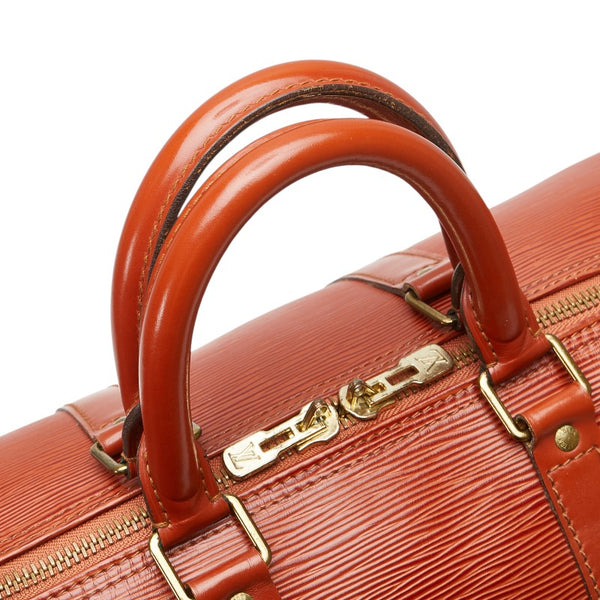 ルイ ヴィトン エピ キーポル45 ボストンバッグ M42978 ジパングゴールド ブラウン レザー レディース LOUIS VUITTON 【中古】