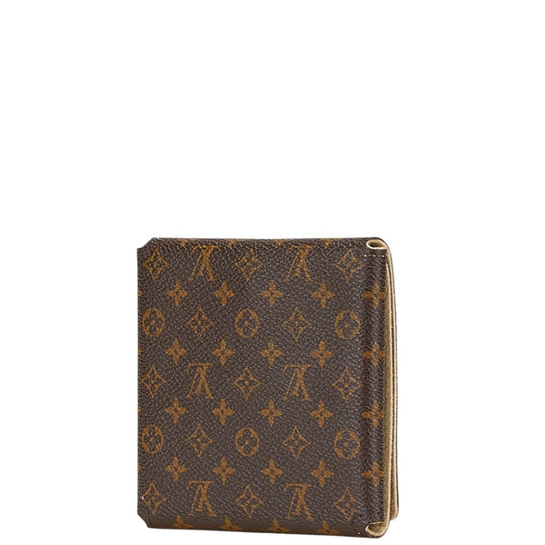 ルイ ヴィトン モノグラム アクセサリーケース ブラウン PVC スウェード レディース LOUIS VUITTON 【中古】