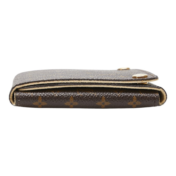 ルイ ヴィトン モノグラム アクセサリーケース ブラウン PVC スウェード レディース LOUIS VUITTON 【中古】