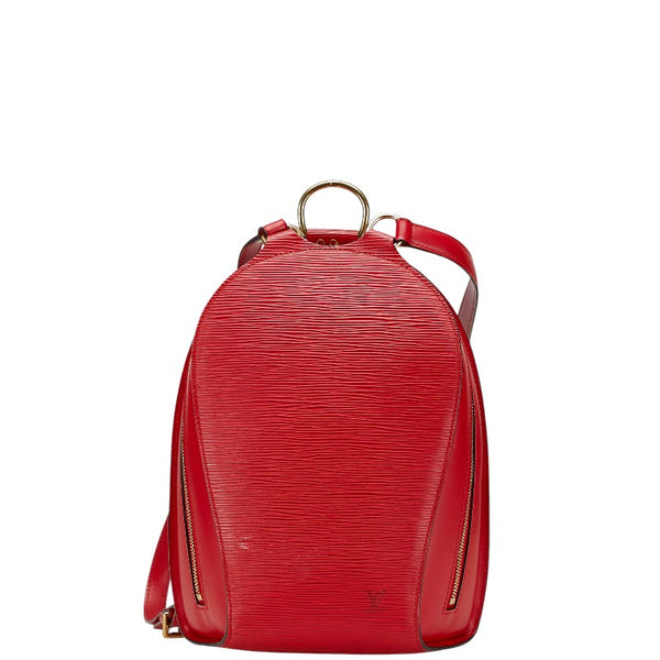 ルイ ヴィトン エピ マビオン リュック バックパック M52237 カスティリアン レッド レザー レディース LOUIS VUITTON 【中古】