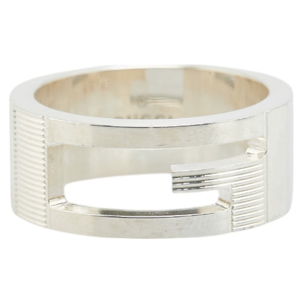 グッチ カットアウトG リング 指輪 #11 SV925 シルバー レディース GUCCI 【中古】