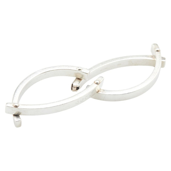 グッチ ロゴ ブレスレット SV925 シルバー レディース GUCCI 【中古】