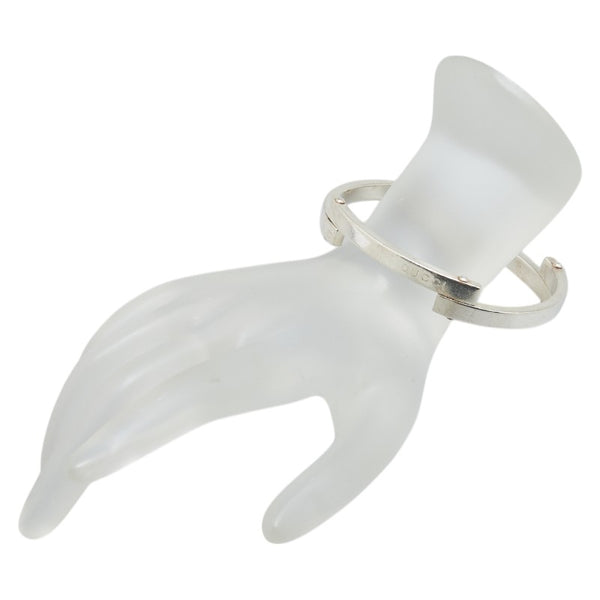 グッチ ロゴ ブレスレット SV925 シルバー レディース GUCCI 【中古】