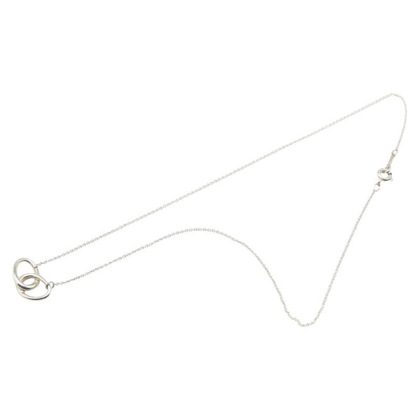 ティファニー ダブルループ ネックレス SV925 シルバー レディース TIFFANY&Co. 【中古】