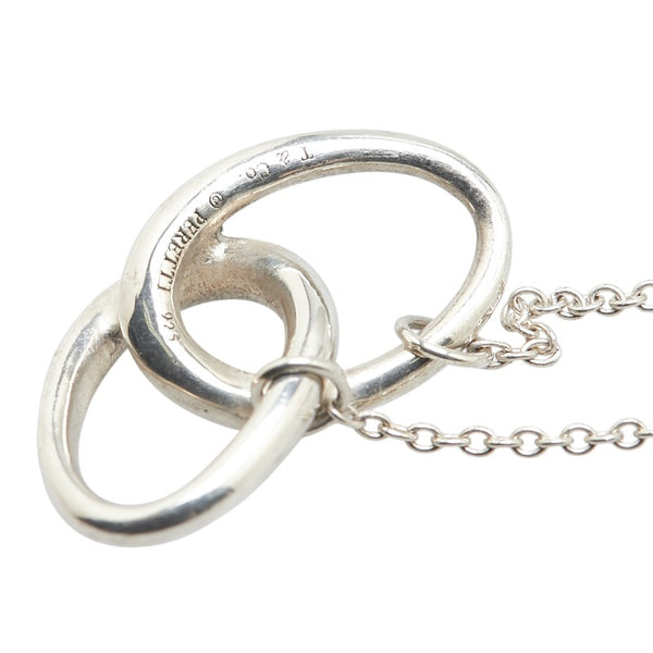 ティファニー ダブルループ ネックレス SV925 シルバー レディース TIFFANY&Co. 【中古】