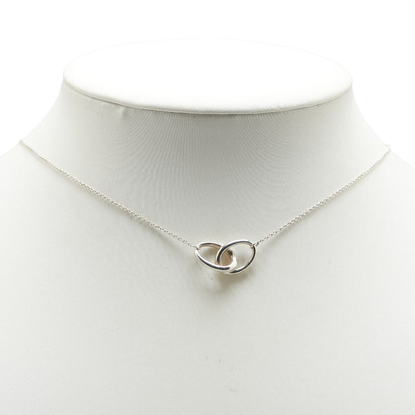 ティファニー ダブルループ ネックレス SV925 シルバー レディース TIFFANY&Co. 【中古】