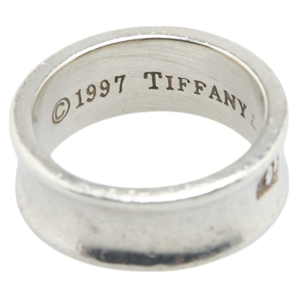 ティファニー 1837 ナロー リング 指輪 SV925 シルバー レディース TIFFANY&Co. 【中古】