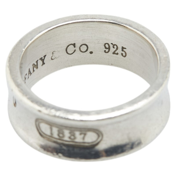 ティファニー 1837 ナロー リング 指輪 SV925 シルバー レディース TIFFANY&Co. 【中古】