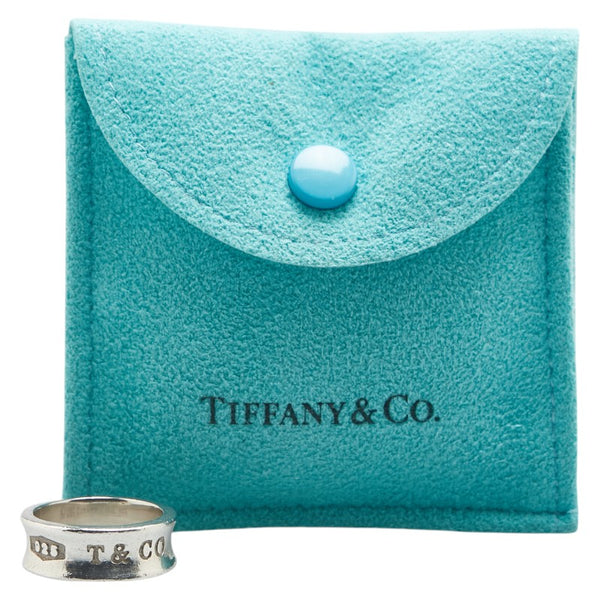 ティファニー 1837 ナロー リング 指輪 SV925 シルバー レディース TIFFANY&Co. 【中古】